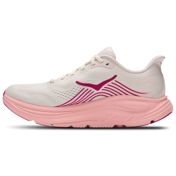 HOKA Clifton 11 - Women's - Tan/Pink - Image 2