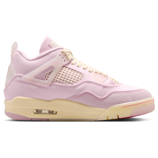 Jordan Retro 4 - Women's - Peal Pink/Iced Carmine