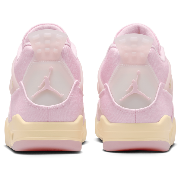 Jordan Retro 4 - Women's - Peal Pink/Iced Carmine - Image 3
