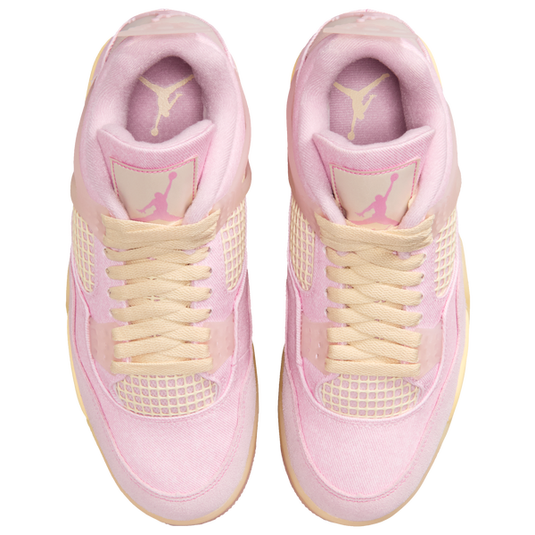 Jordan Retro 4 - Women's - Peal Pink/Iced Carmine - Image 4