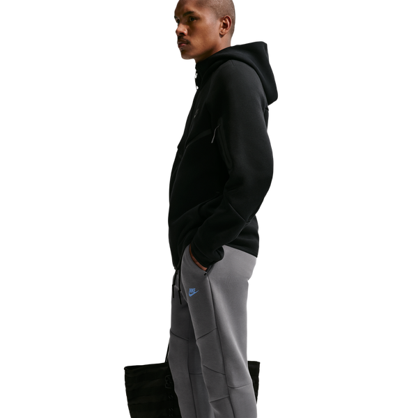 Nike Tech Fleece Jogger - Men's - Smoke Grey/Football Blue - Image 3