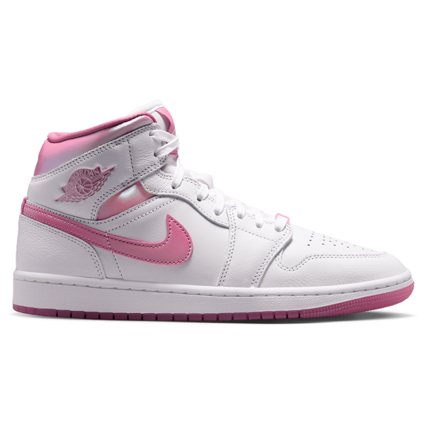 Jordan Air Jordan 1 Mid SE - Women's - Desert Berry/White