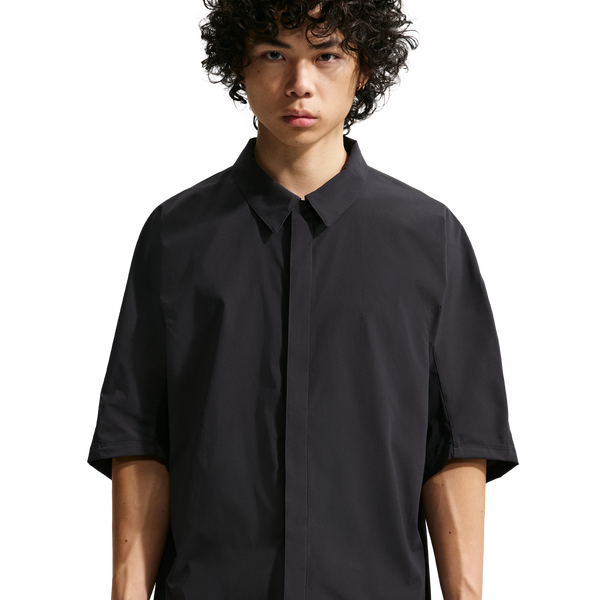 Nike Drifit Tech Helios Sun SS Shirt - Men's - Black/Black/Black