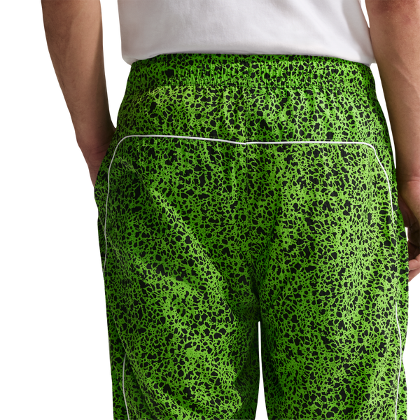 Nike Air Woven AOP TL Pants - Men's - Mean Green - Image 2