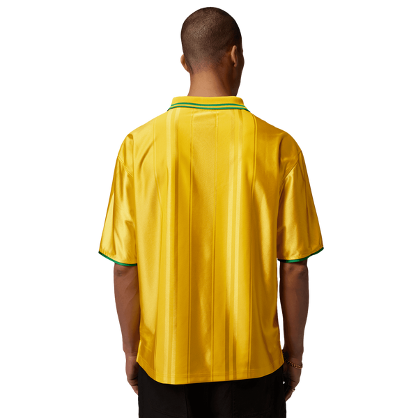 Jordan Brasil Polo Top - Men's - Varsity Maize/Varsity Maize - Image 2