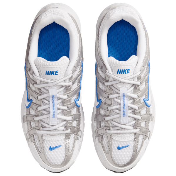 Nike P-6000 BR - Girls' Grade School - Blue Crystal/White/White - Image 4