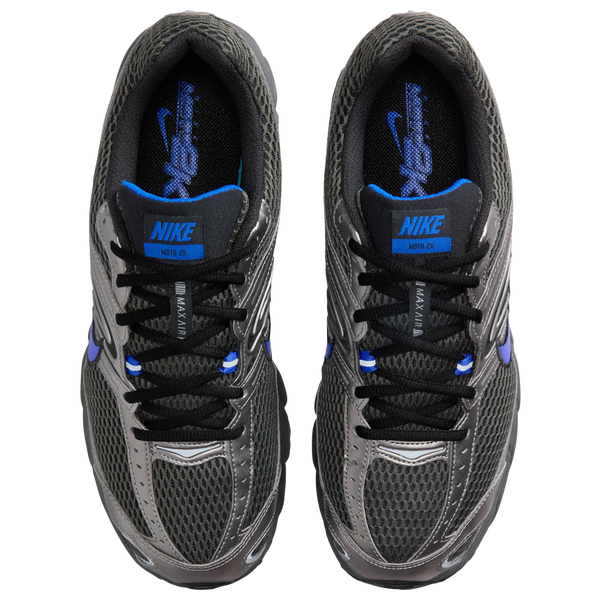 Nike Air Max Moto 2K - Men's - Black/Racer Blue/Dark Sky Grey - Image 4