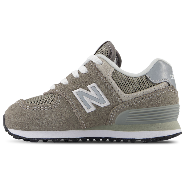 New Balance 574 - Boys' Toddler - Grey/White - Image 2