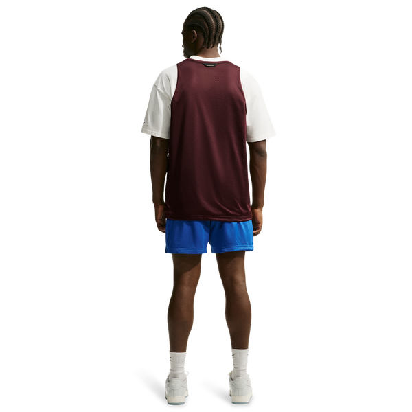 Nike Drifit Standard Issue Practice Mesh Jersey - Men's - Pale Ivory/Burgundy Crush - Image 4