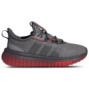 adidas Kaptir 4.0 - Boys' Grade School - Grey Five/Grey Five/Better Scarlet