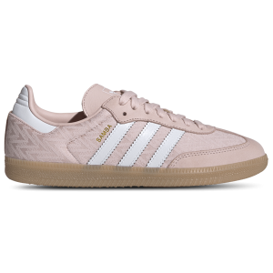 adidas Originals Samba OG - Women's - Sandy Pink/Footwear White/Gold Metallic