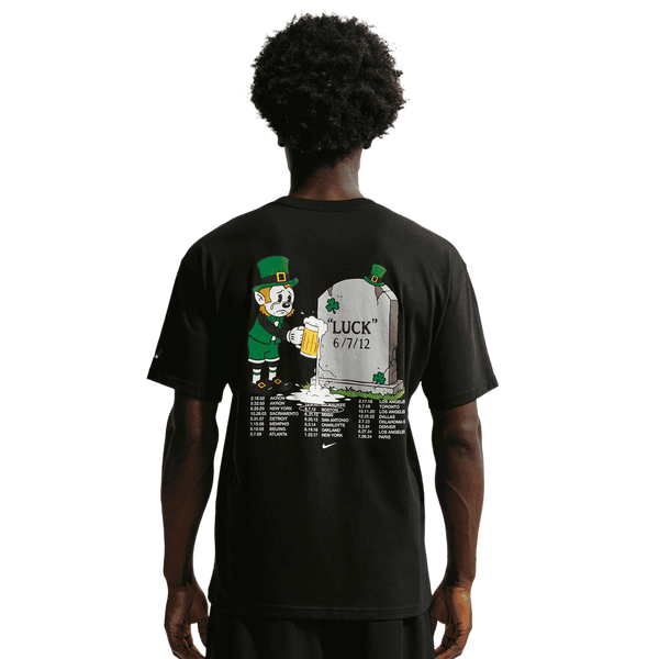 Nike LeBron James T-Shirt Long Sleeve - Men's - Black - Image 2