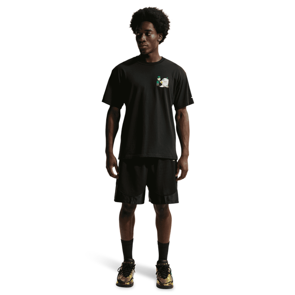 Nike LeBron James T-Shirt Long Sleeve - Men's - Black - Image 6