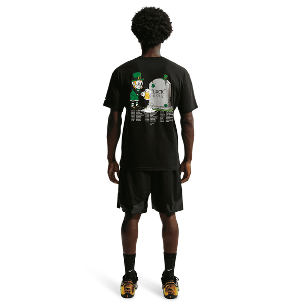 Nike LeBron James T-Shirt Long Sleeve - Men's - Black - Image 7