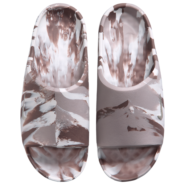 Nike Calm Slides 2.0 - Women's - Mink Brown/Sail/Moon Particle - Image 3
