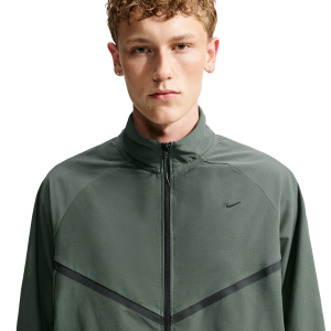 Nike Tech Shori Knit Track Jacket - Men's - Camo Green/Black