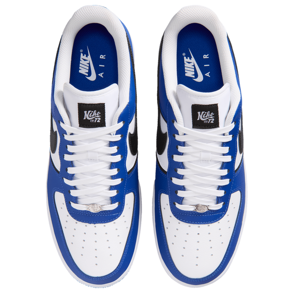 Nike Air Force 1 '07 LV8 - Men's - Black/White/Old Royal - Image 4