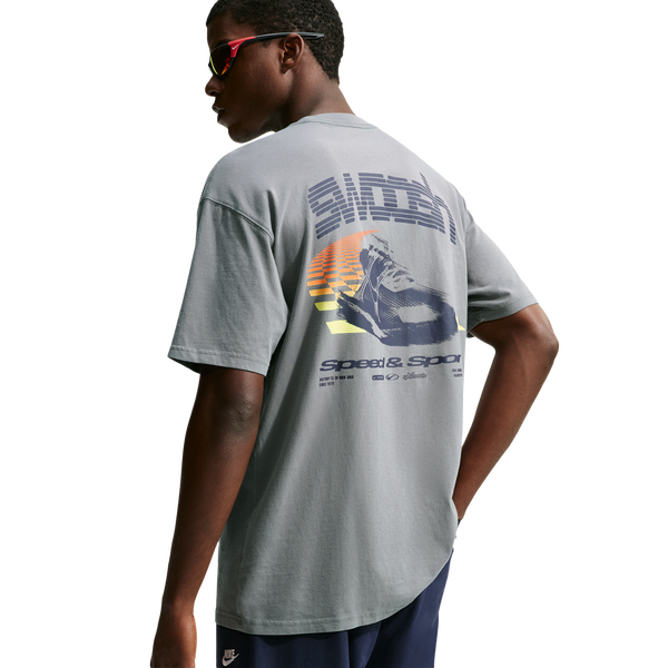 Nike NSW Loose Speed And Sport Tee - Men's - Smoke Grey - Image 2