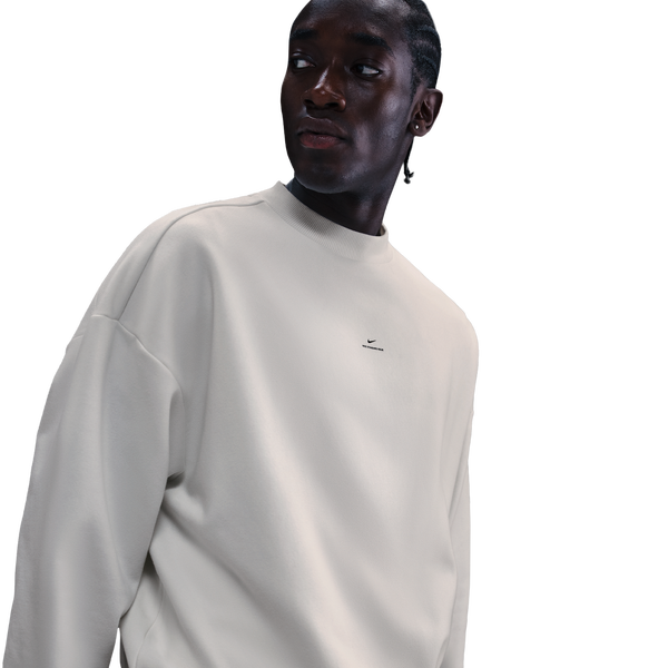 Nike TF SI Brush Crew - Men's - Sail/Black - Image 3