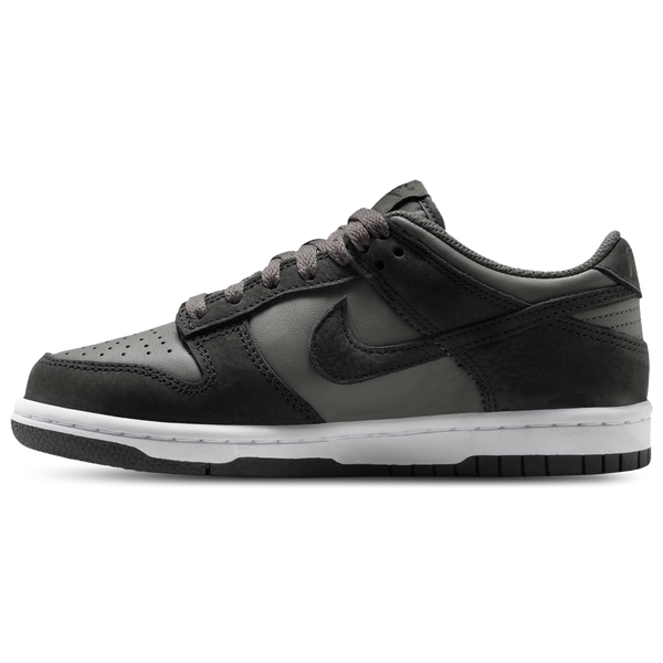 Nike Dunk Low SE - Boys' Grade School - White/Black/Grey - Image 2