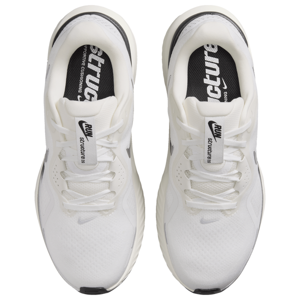 Nike Structure 26 ESS - Women's - Mtlc Silver/Summit White/Anthracite - Image 4