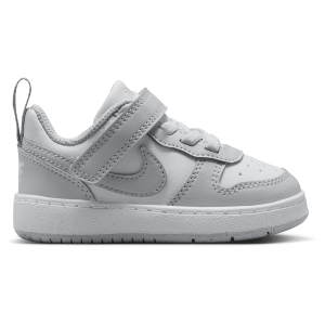 Nike Court Borough Low 2 - Boys' Toddler - Gray/White