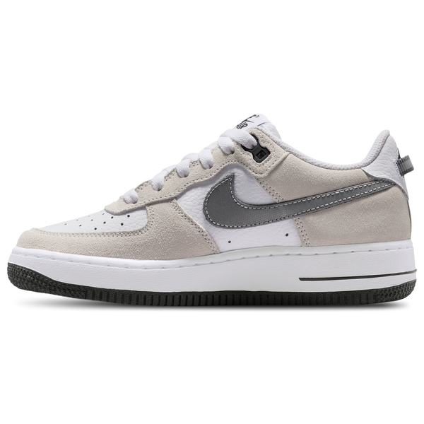 Nike Nike Air Force 1 '07 LV8 AS - Boys' Grade School - White/Metallic Cool Grey/Black - Image 2