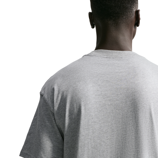 Nike Dri-Fit Short Sleeve T-Shirt - Men's - Dark Grey Heather/Black - Image 2