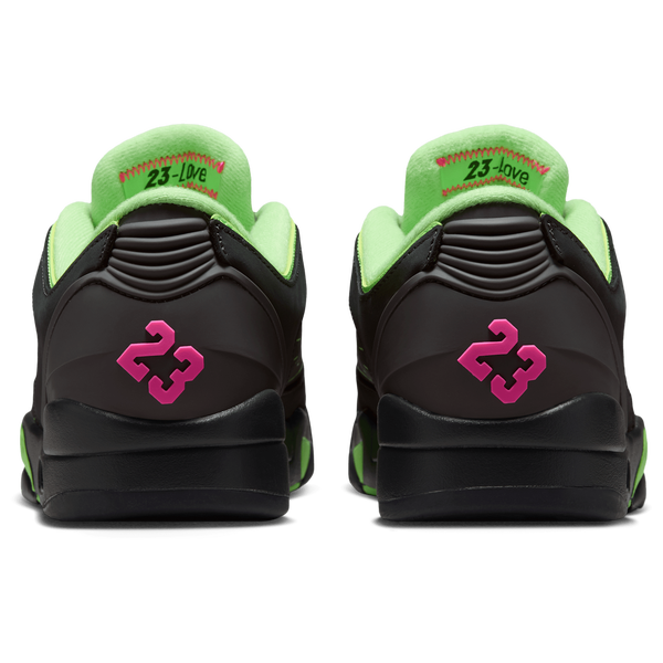 Jordan Sixty Plus Low - Men's - Anthracite/Anthracite/Lime Blast - Image 3