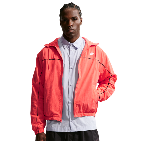 Nike Club Athlete HD Jacket - Men's - Magic Ember/University Red/Black