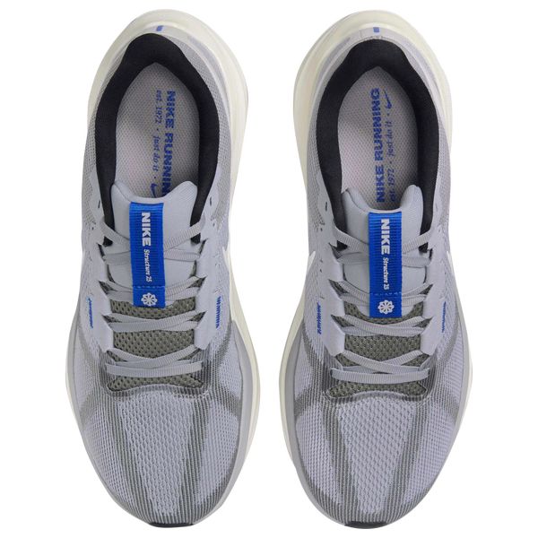 Nike Air Zoom Structure 25 - Men's - Wolf Grey/White/Smoke Grey - Image 4