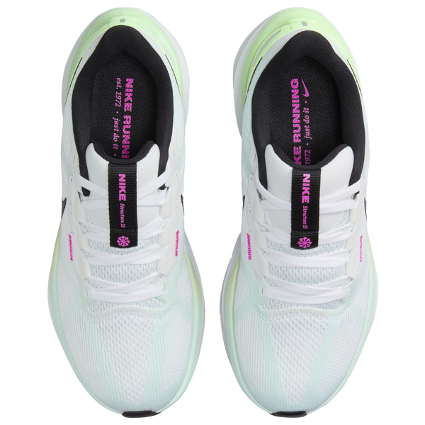 Nike Zoom Structure 25 - Women's - Black/White/Glacier Blue - Image 4
