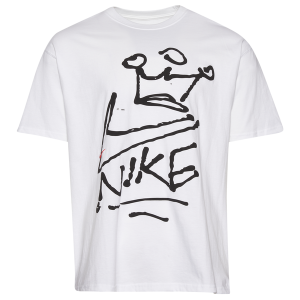 Nike Crown Loose T-Shirt - Men's - White
