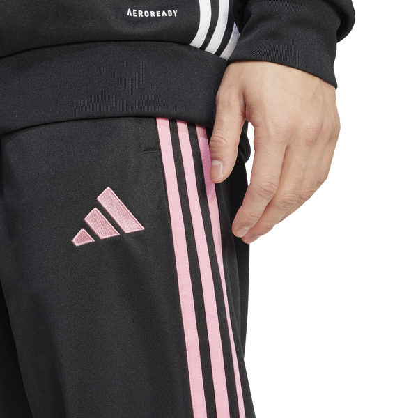 adidas Tiro Essentials Pants - Men's - Black/Easy Pink - Image 3