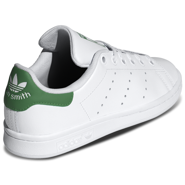 adidas Originals Stan Smith - Boys' Grade School - White/White/Green - Image 3