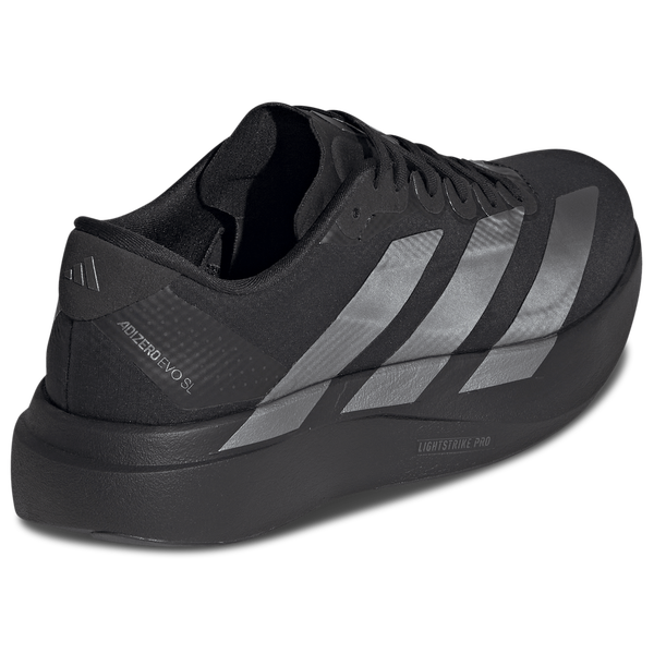 adidas adizero Evo SL Woven - Women's - Core Black/Iron Met/Core Black - Image 3