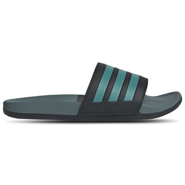 adidas Adilette Comfort - Men's - Pure Teal/Black