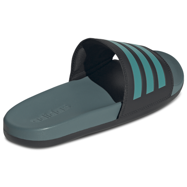 adidas Adilette Comfort - Men's - Pure Teal/Black - Image 3