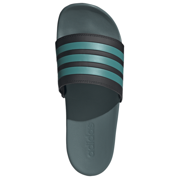 adidas Adilette Comfort - Men's - Pure Teal/Black - Image 4