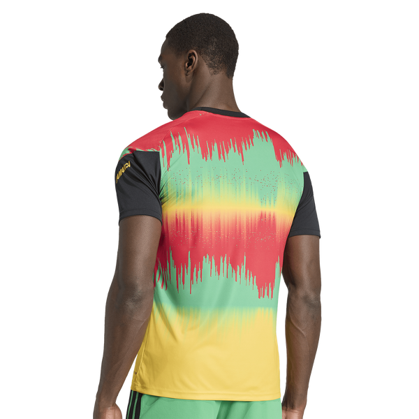 adidas Jamaica Pre Match Jersey - Men's - Gold - Image 2
