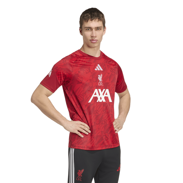 adidas Liverpool FC Pre-Match Jersey - Men's - Red