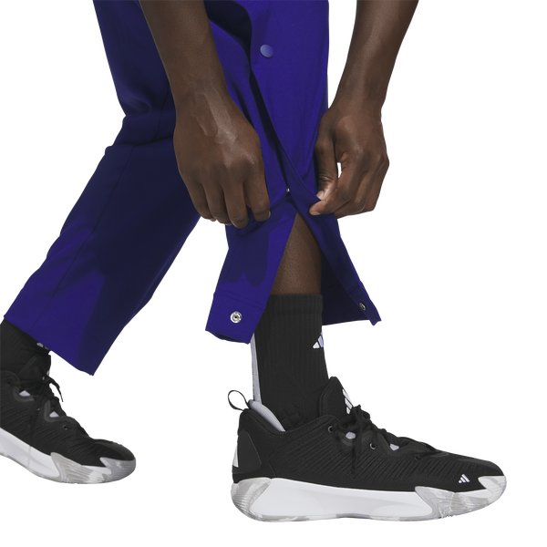 adidas CrazyLite Woven Basketball Pants - Men's - Mystery Ink/Black/Solar Turbo - Image 3