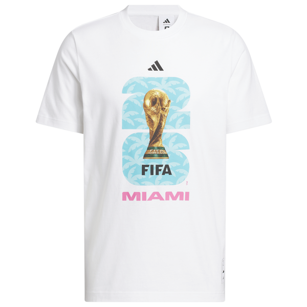 adidas Host City T-Shirt - Men's - White - Image 6