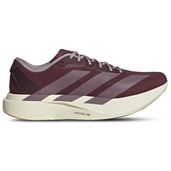 adidas Adizero Evo SL - Men's - Maroon/Shadow Fig/Preloved Fig