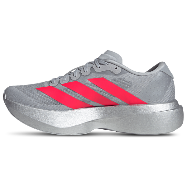 adidas Adizero Evo SL - Women's - Silver Met/Lucid Red/Iron Met - Image 2