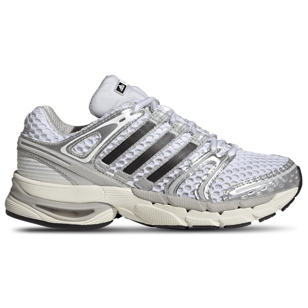 adidas Adistar Control 5 - Boys' Grade School - Grey/Silver Metallic/White