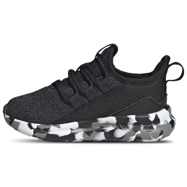 adidas Lite Racer Adapt 8.0 Elastic Lace - Boys' Toddler - Grey/Core Black/Carbon - Image 2
