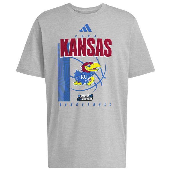 adidas NCAA Qualifier Short Sleeve T-Shirt - Men's - Gray