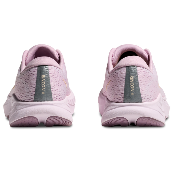 HOKA Rincon 4 - Girls' Grade School - Pink/White - Image 3