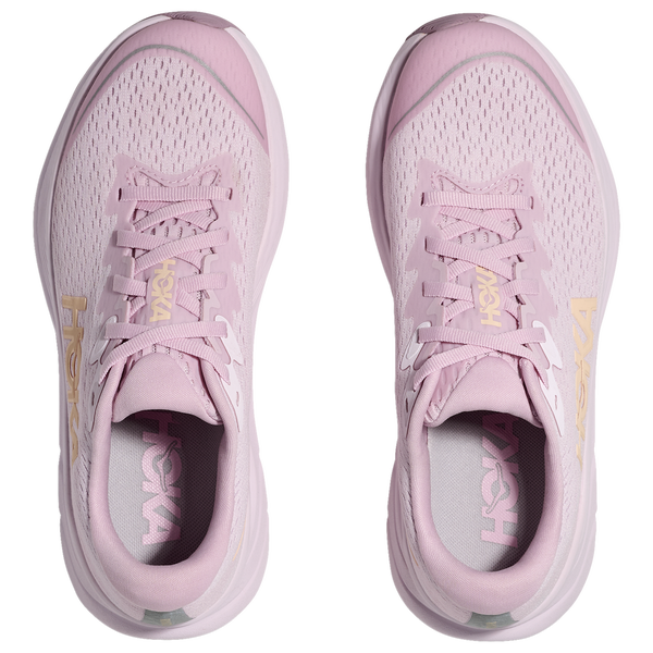 HOKA Rincon 4 - Girls' Grade School - Pink/White - Image 4